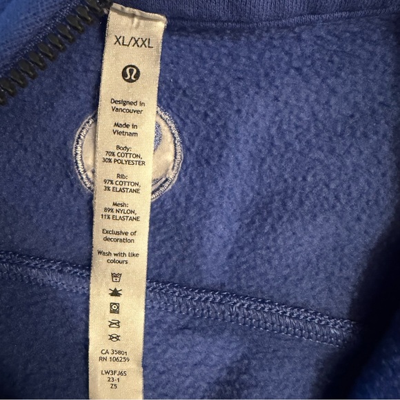 Lululemon Scuba Oversized Funnel Neck Half Zip - Picture 4 of 4